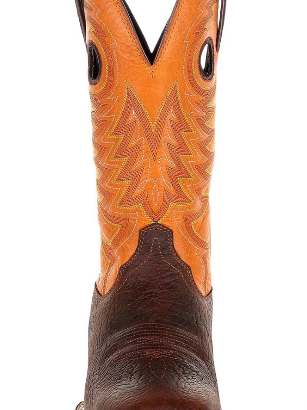 Durango Men's Rebel Pro Western Boots Color Brown/Orange size 8M